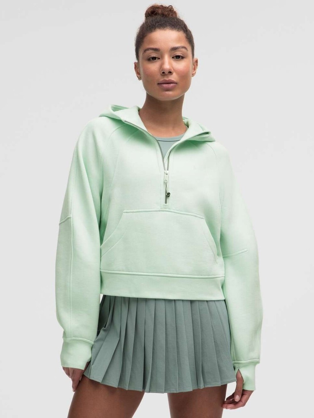 Lululemon Scuba Oversized Half-Zip Hoodie *Sea Mist*